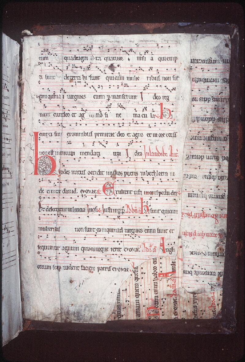 Orléans, Bibl. mun., ms. 0113, contre-plat inf.