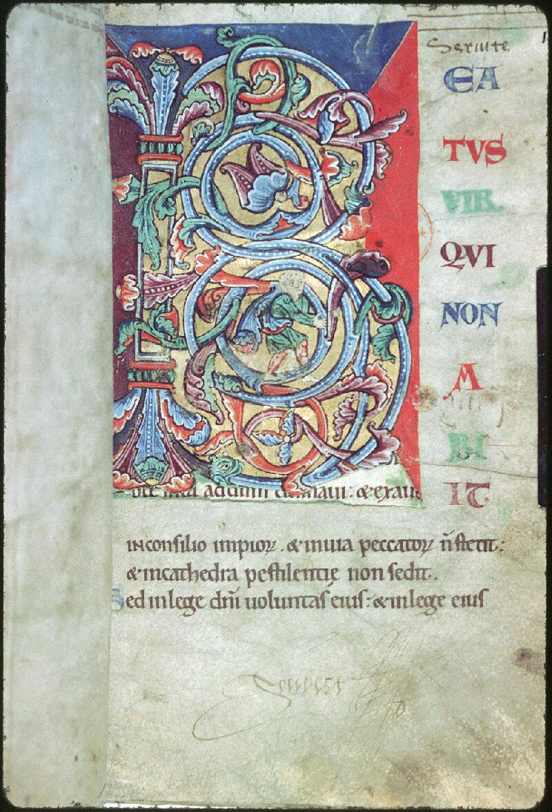 Orléans, Bibl. mun., ms. 0123, p. 001 - vue 1