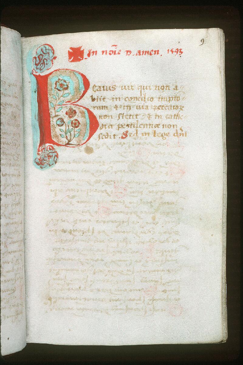 Orléans, Bibl. mun., ms. 0125, f. 009 - vue 2