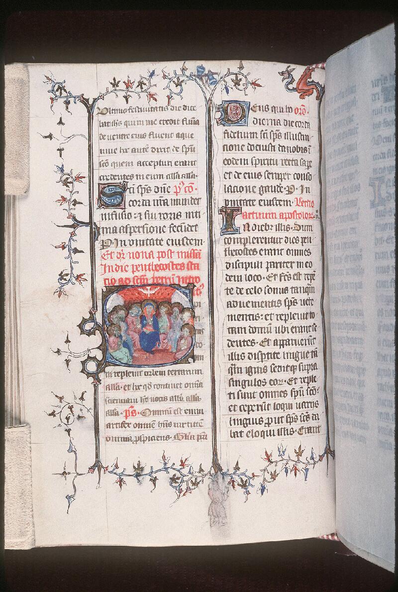 Orléans, Bibl. mun., ms. 0126, f. 205v - vue 1