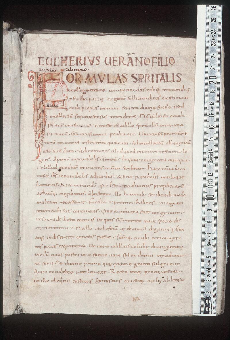 Orléans, Bibl. mun., ms. 0168, p. 001 - vue 1