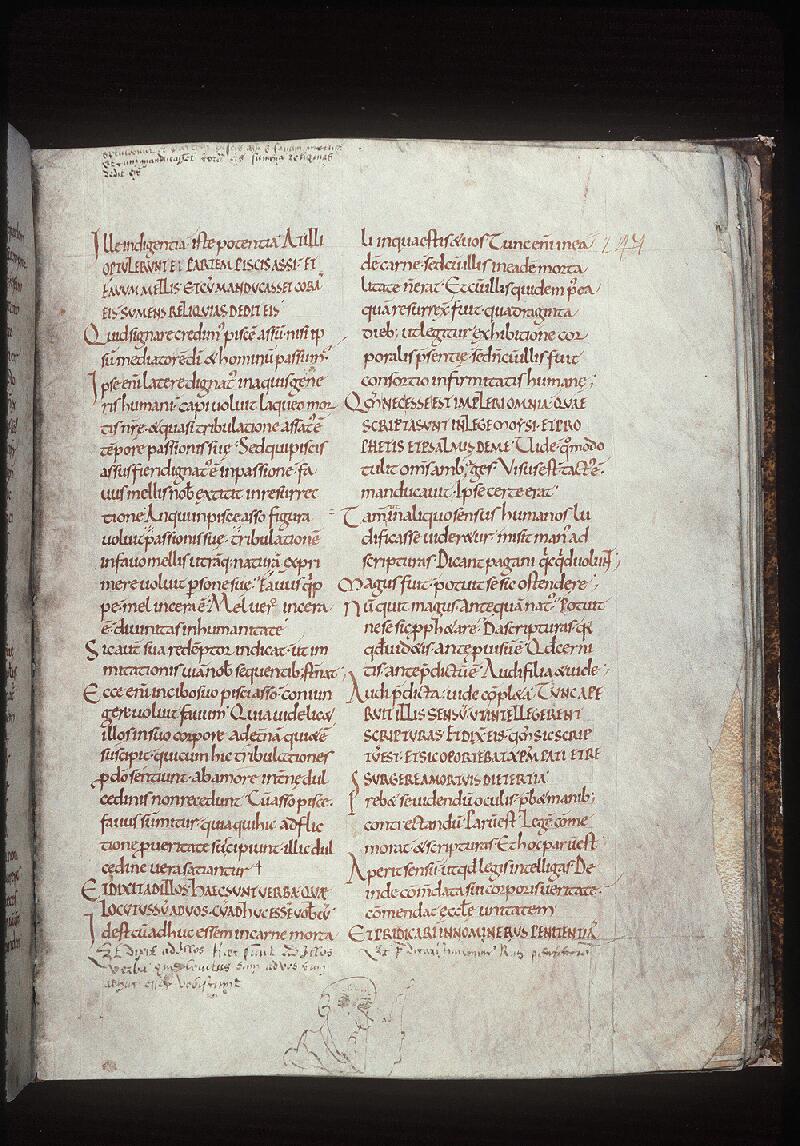 Orléans, Bibl. mun., ms. 0194, p. 147 - vue 1