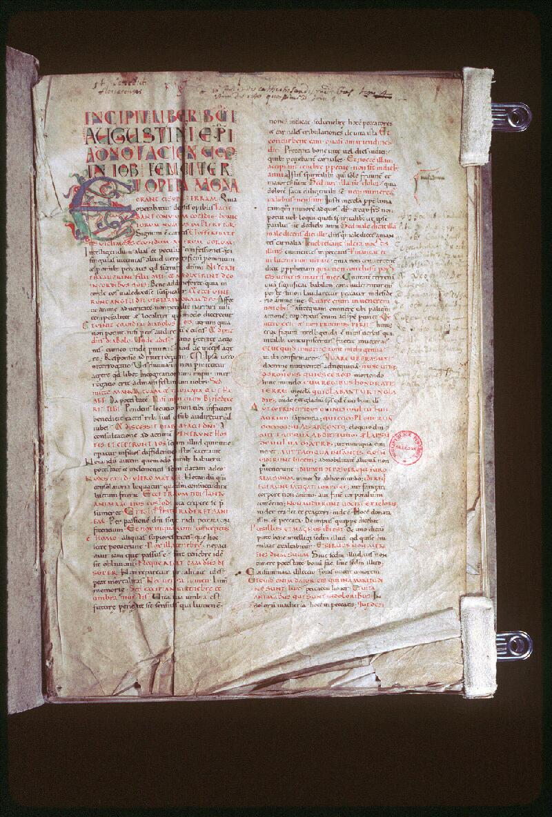 Orléans, Bibl. mun., ms. 0163, p. 001 - vue 1