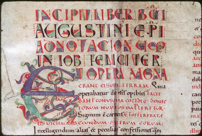 Orléans, Bibl. mun., ms. 0163, p. 001 - vue 2