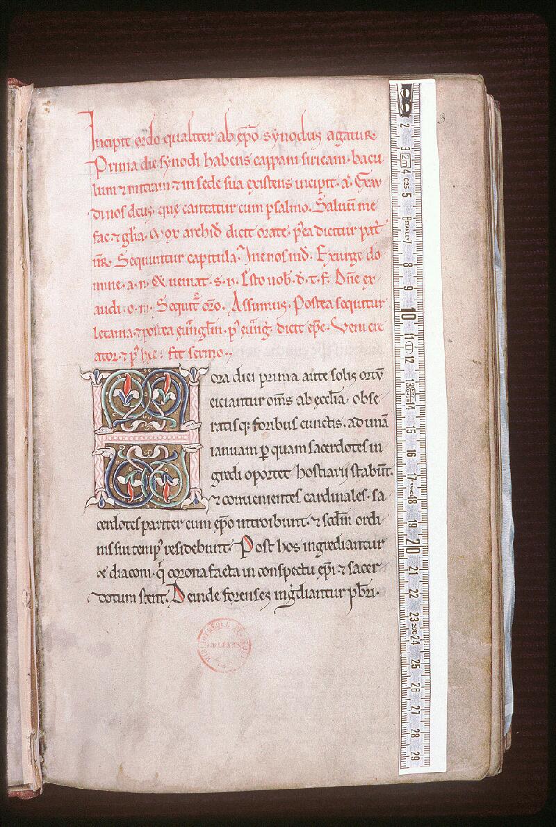 Orléans, Bibl. mun., ms. 0144, f. 003 - vue 1