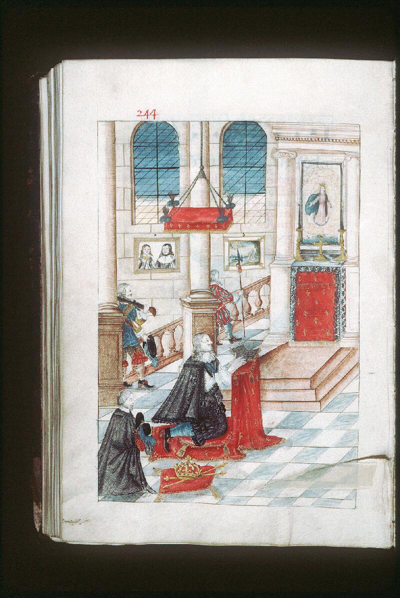 Orléans, Bibl. mun., ms. 0142, p. 244 - vue 1