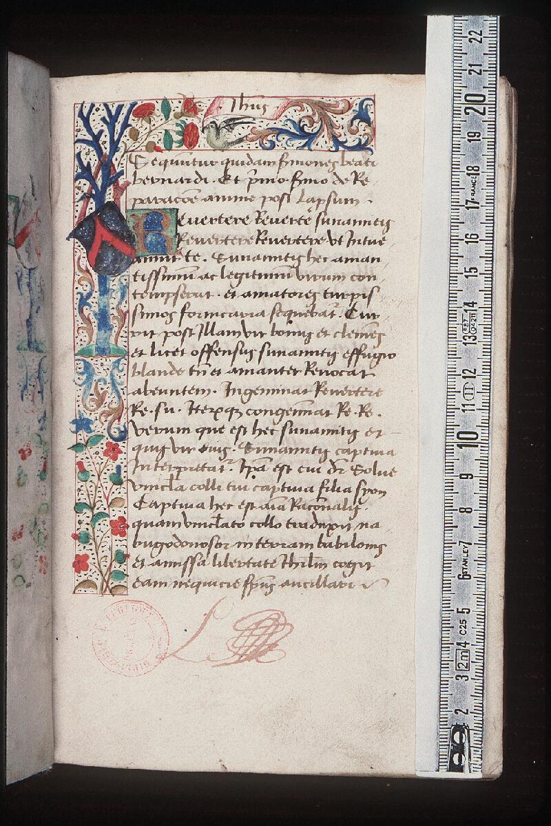Orléans, Bibl. mun., ms. 0189, p. 001 - vue 1