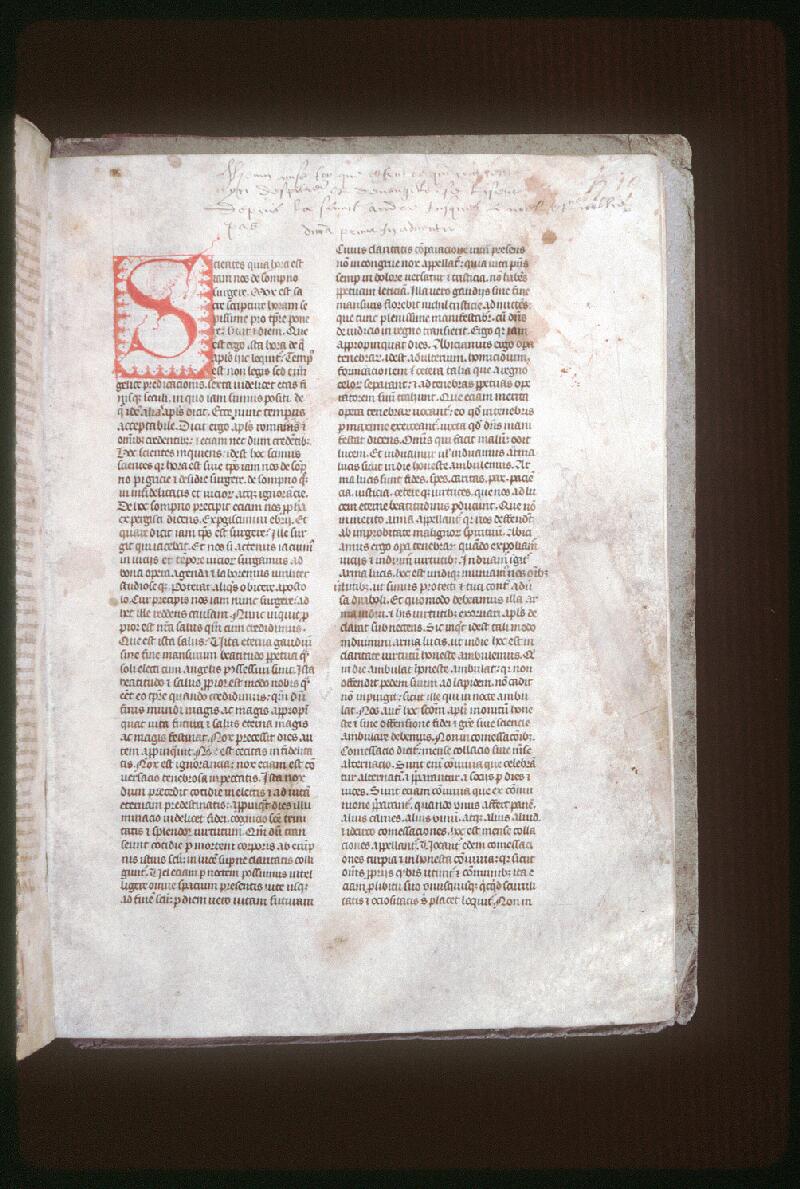 Orléans, Bibl. mun., ms. 0163, p. 519 - vue 1