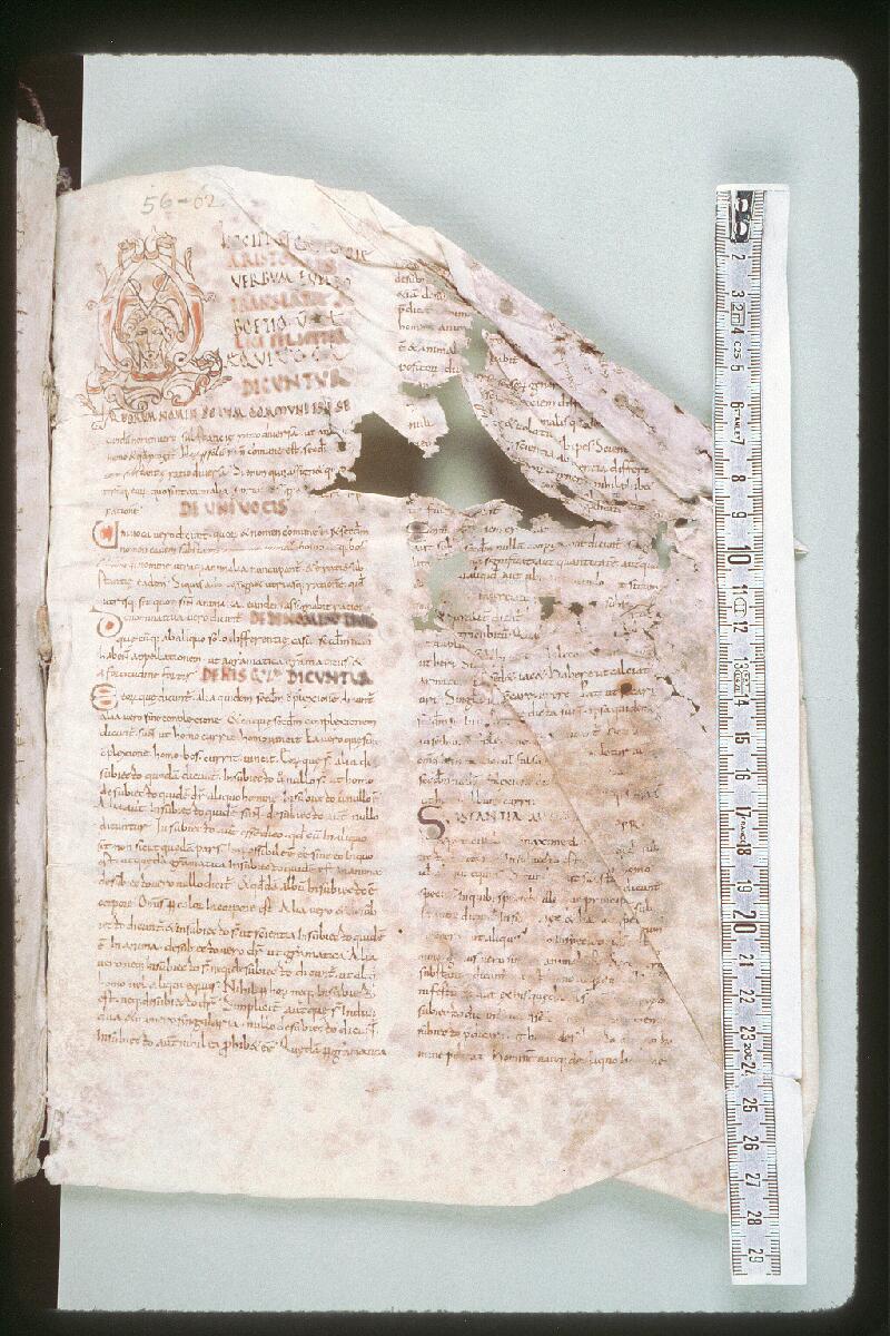 Orléans, Bibl. mun., ms. 0277, p. 062 - vue 1