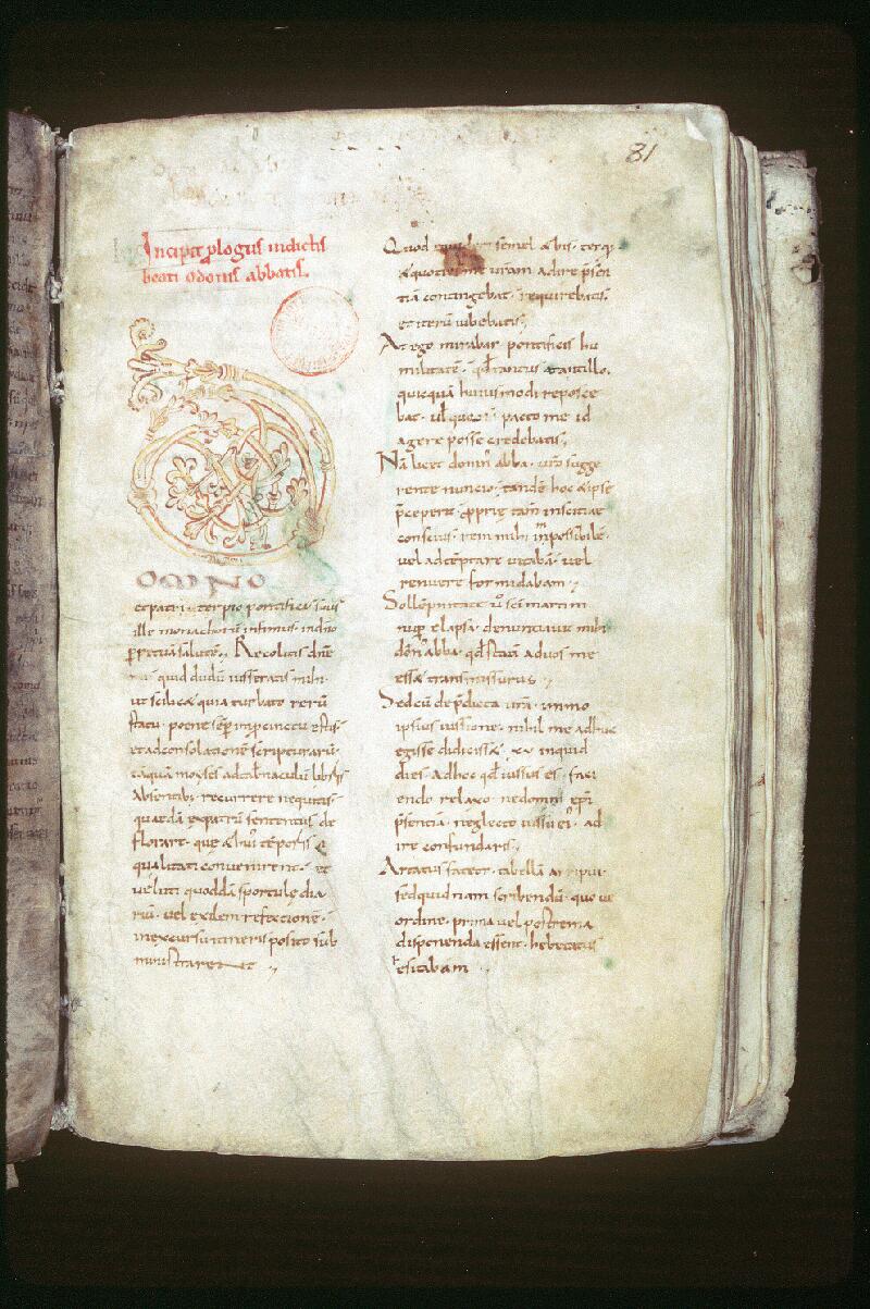 Orléans, Bibl. mun., ms. 0268, p. 081 - vue 2