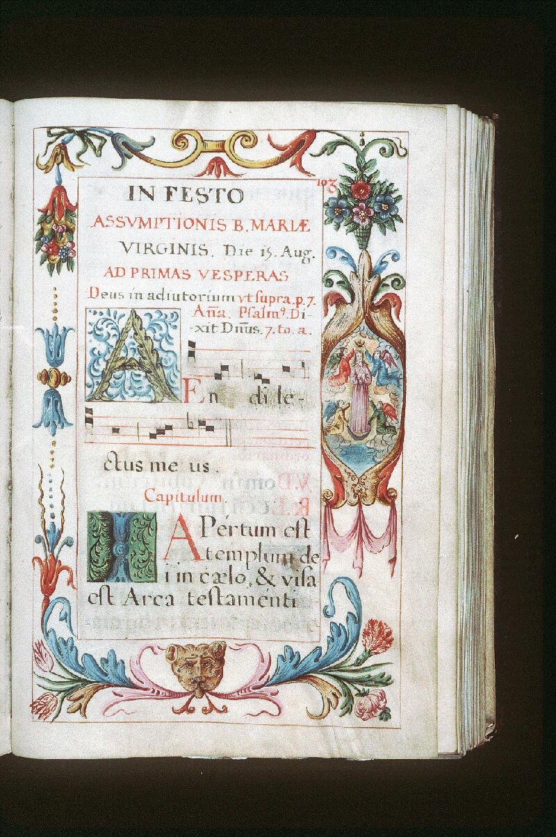 Orléans, Bibl. mun., ms. 0142, p. 103 - vue 1