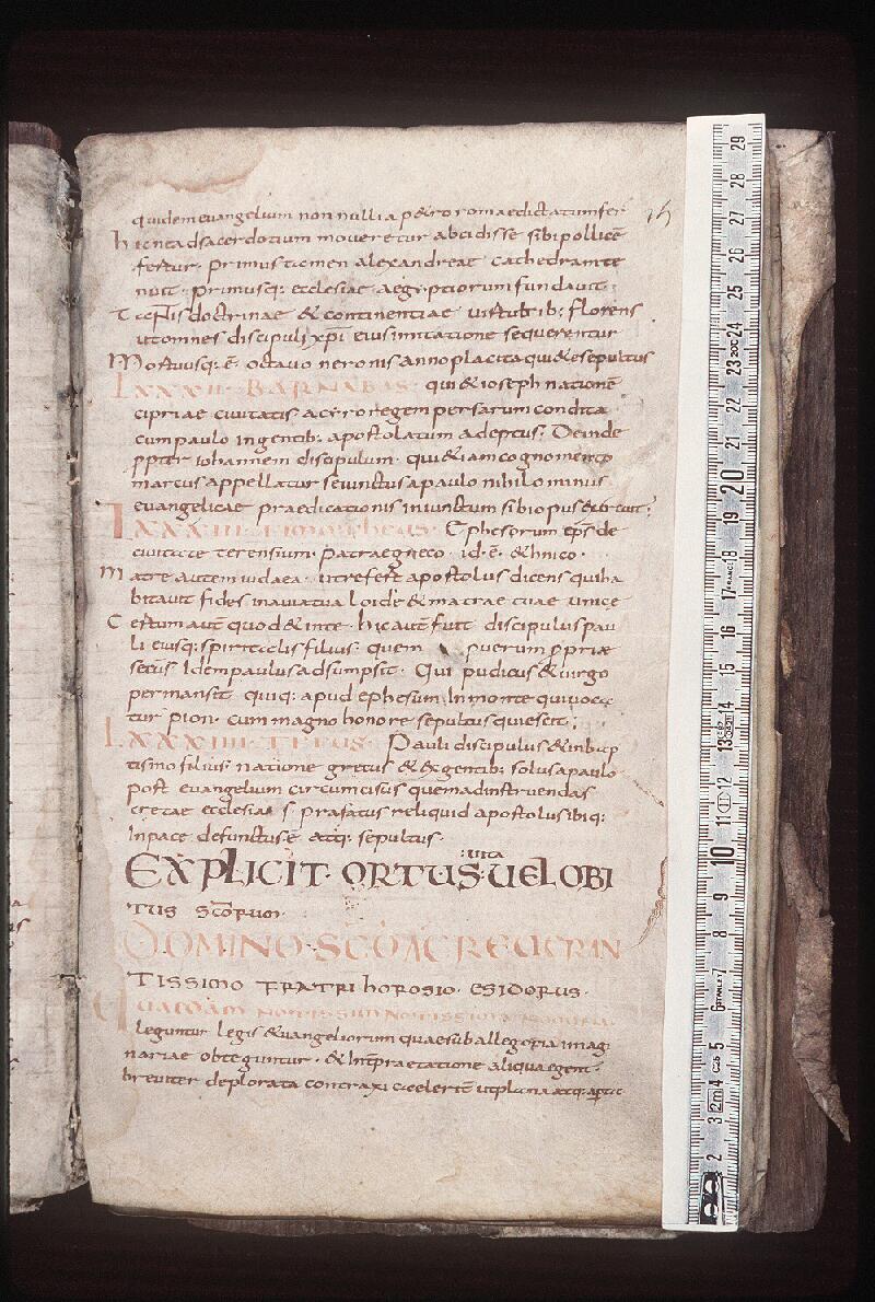 Orléans, Bibl. mun., ms. 0185, p. 015 - vue 1