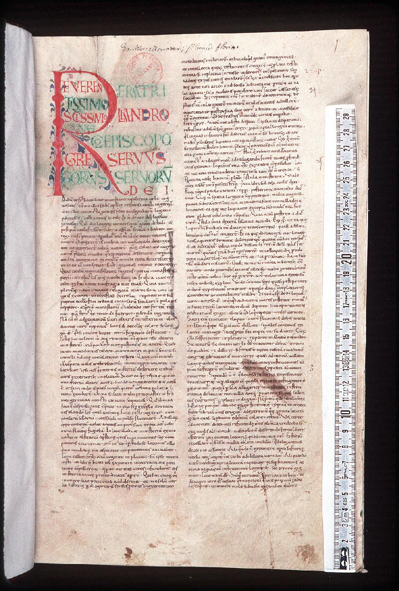 Orléans, Bibl. mun., ms. 0177, p. 001 - vue 1