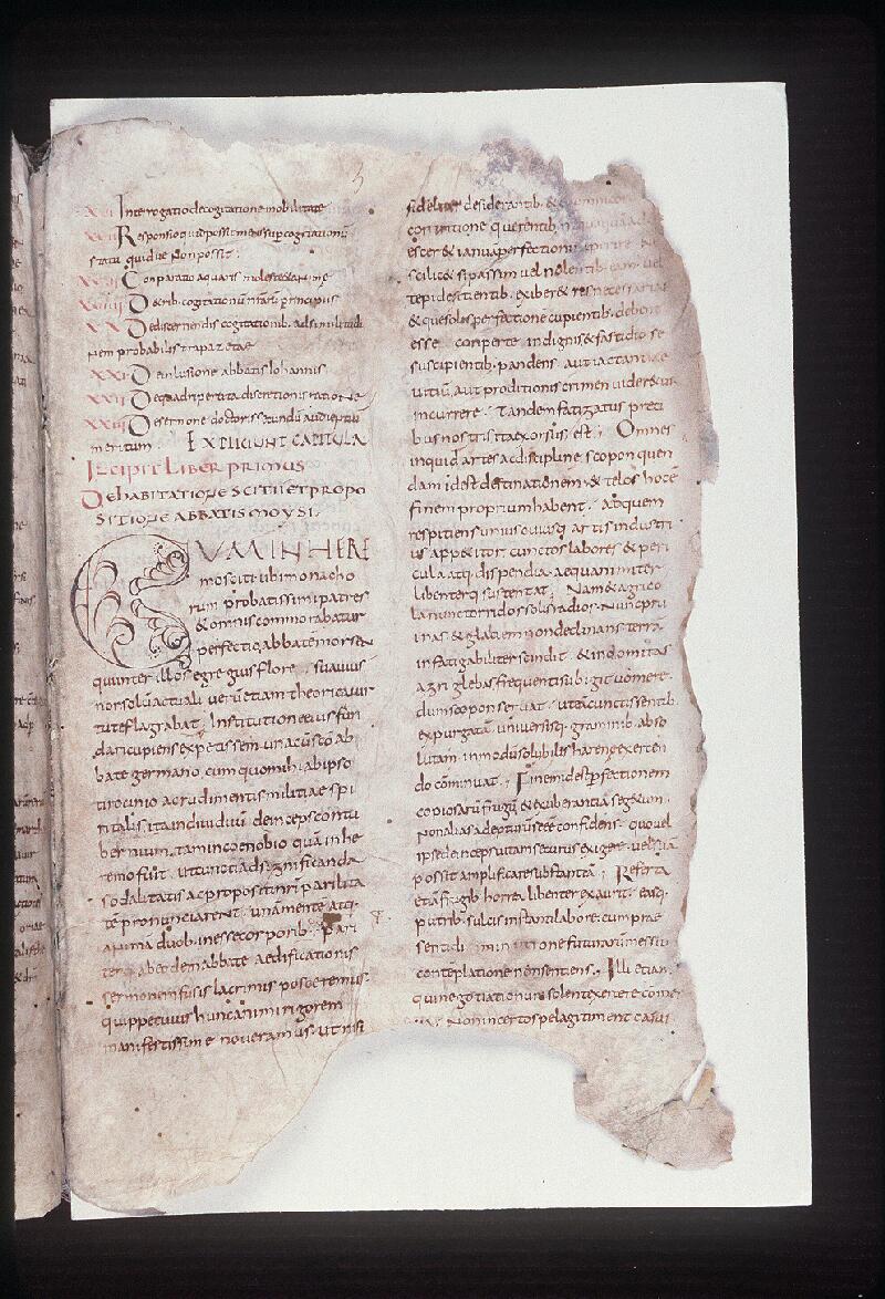 Orléans, Bibl. mun., ms. 0170, p. 003 - vue 2