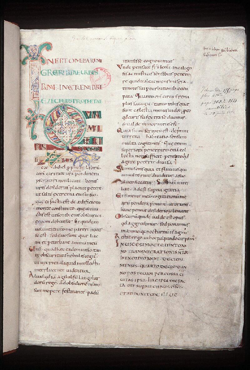 Orléans, Bibl. mun., ms. 0175, p. 001 - vue 2