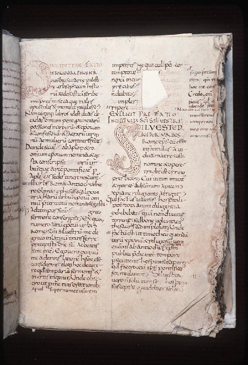 Orléans, Bibl. mun., ms. 0197, p. 013 - vue 2