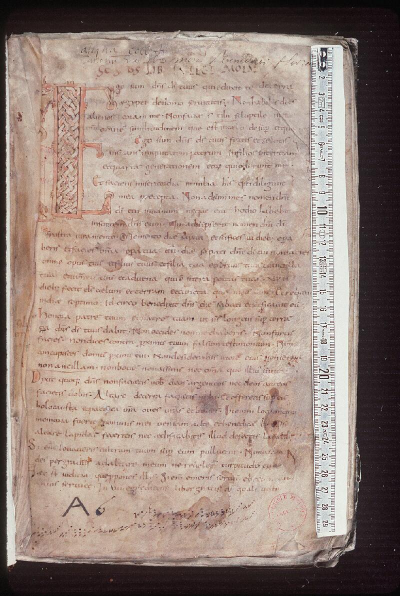 Orléans, Bibl. mun., ms. 0221, p. 001 - vue 1