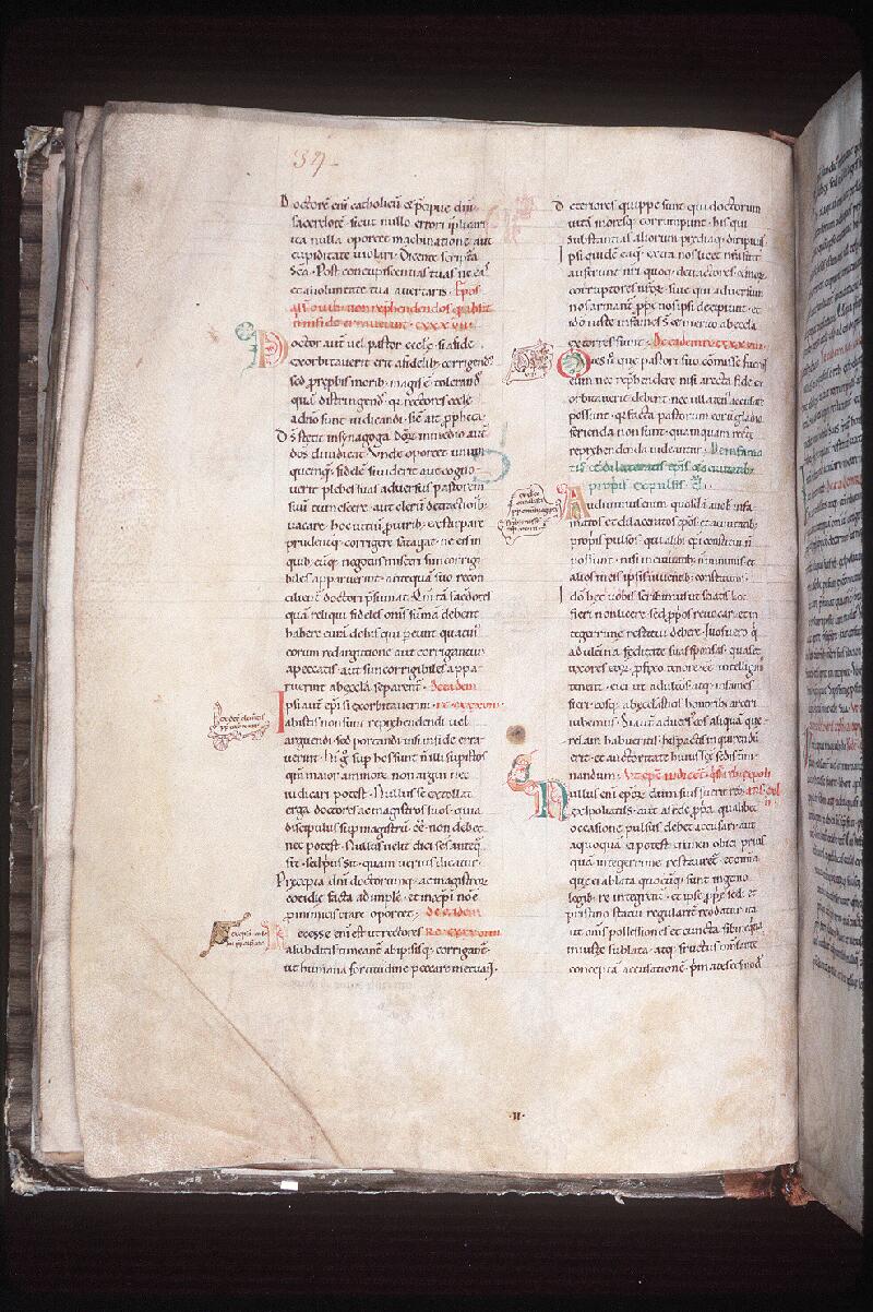Orléans, Bibl. mun., ms. 0229, p. 034 - vue 1