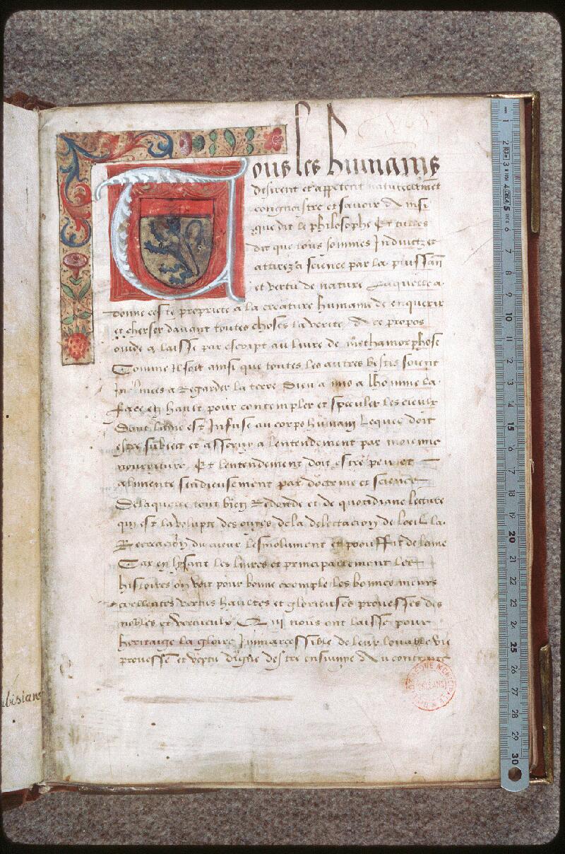 Orléans, Bibl. mun., ms. 1673, f. 001 - vue 1