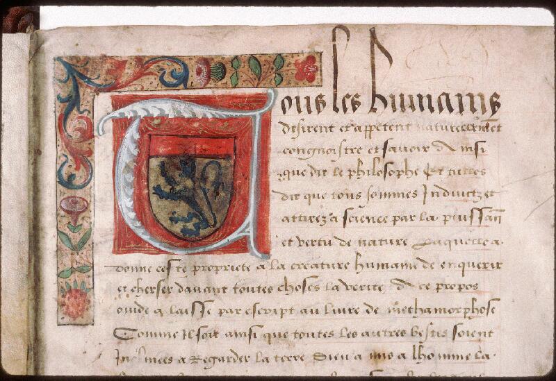 Orléans, Bibl. mun., ms. 1673, f. 001 - vue 3