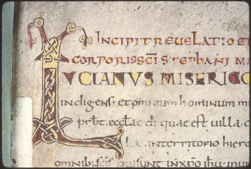 Orléans, Bibl. mun., ms. 0337, p. 001 - vue 3