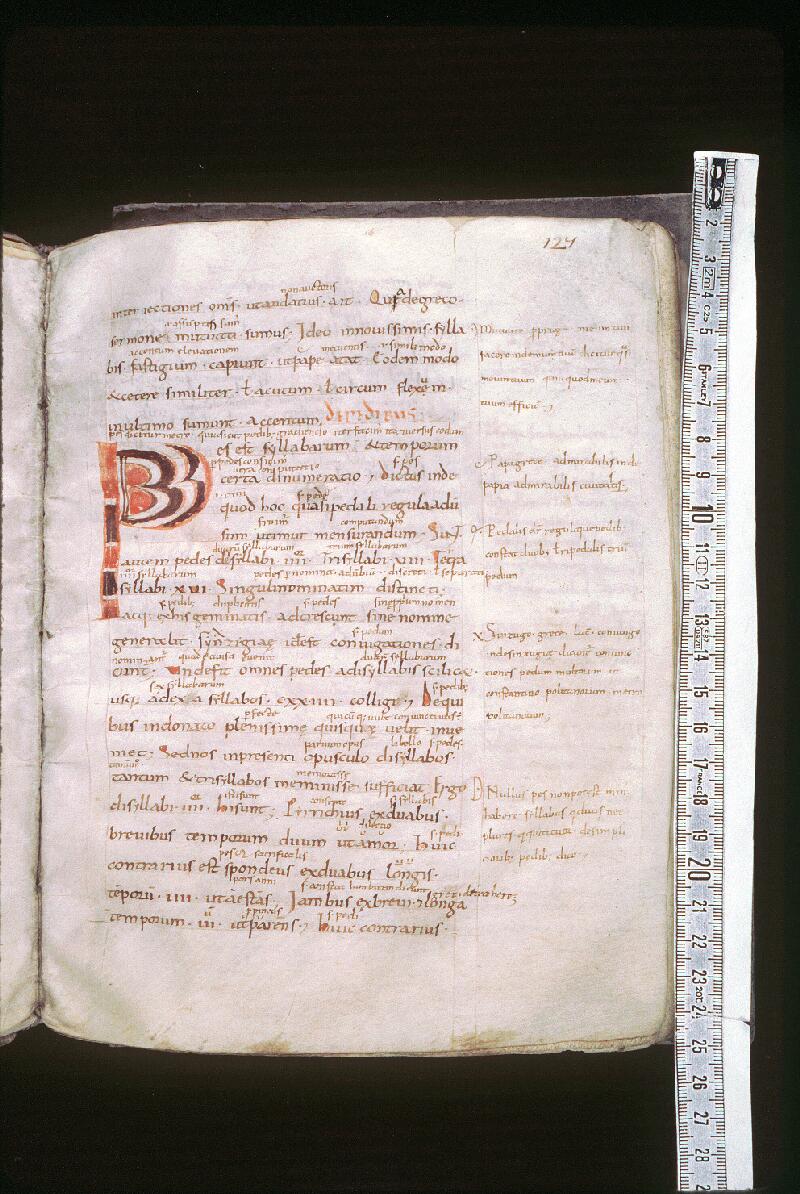 Orléans, Bibl. mun., ms. 0318, p. 127 - vue 1