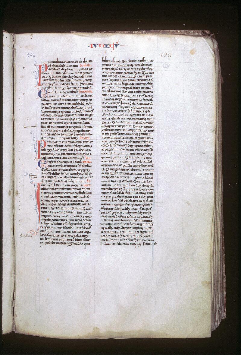 Orléans, Bibl. mun., ms. 0317, p. 129