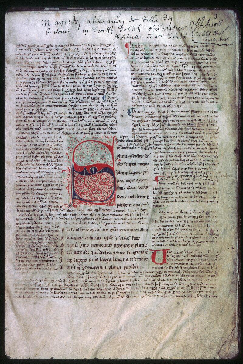 Orléans, Bibl. mun., ms. 0299, p. 003