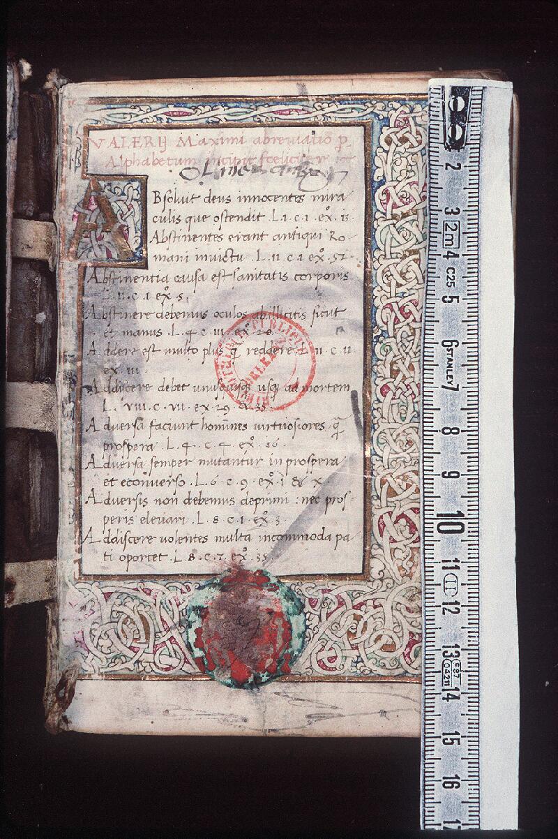 Orléans, Bibl. mun., ms. 0353, f. 001 - vue 1