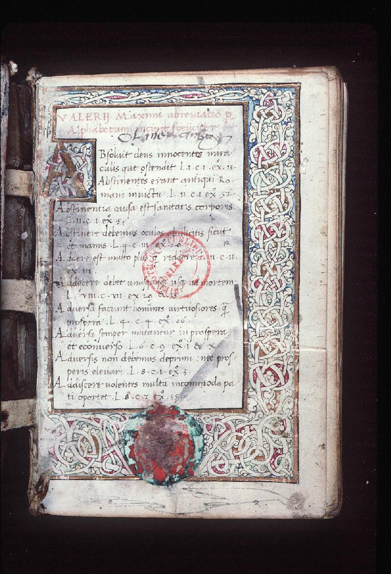 Orléans, Bibl. mun., ms. 0353, f. 001 - vue 2
