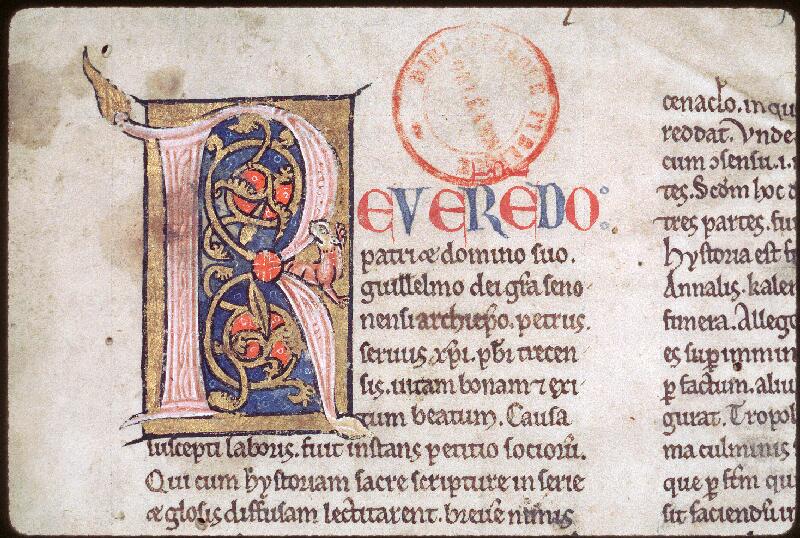 Orléans, Bibl. mun., ms. 0317, p. 001 - vue 3