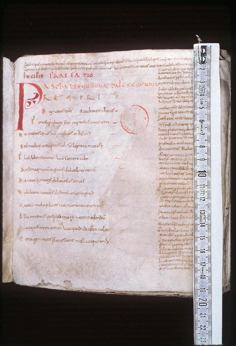Orléans, Bibl. mun., ms. 0303, p. 011 - vue 1