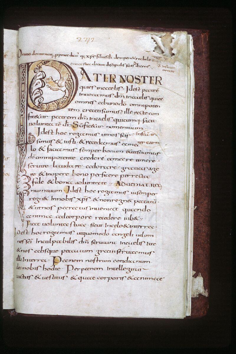 Orléans, Bibl. mun., ms. 0313, p. 242 - vue 1