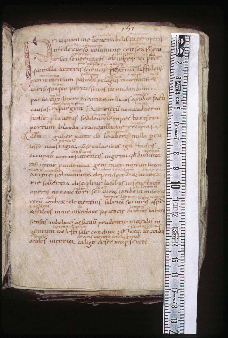 Orléans, Bibl. mun., ms. 0302, p. 151 - vue 1