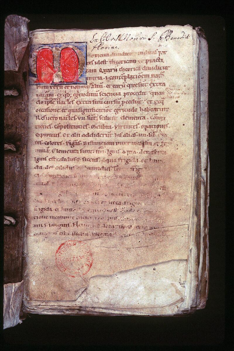 Orléans, Bibl. mun., ms. 0284, p. 001 - vue 2