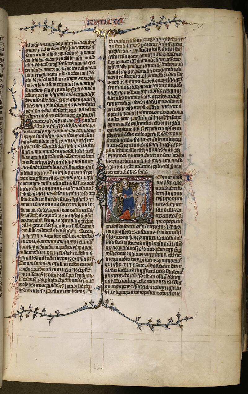 Paris, Bibl. de la Sorbonne, ms. 0009, f. 035 - vue 1