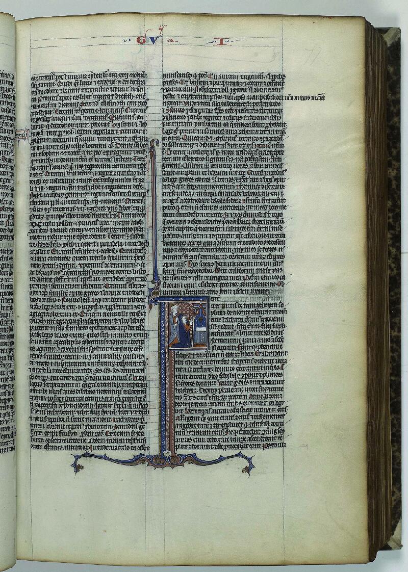 Paris, Bibl. de la Sorbonne, ms. 0011, f. 077 - vue 1