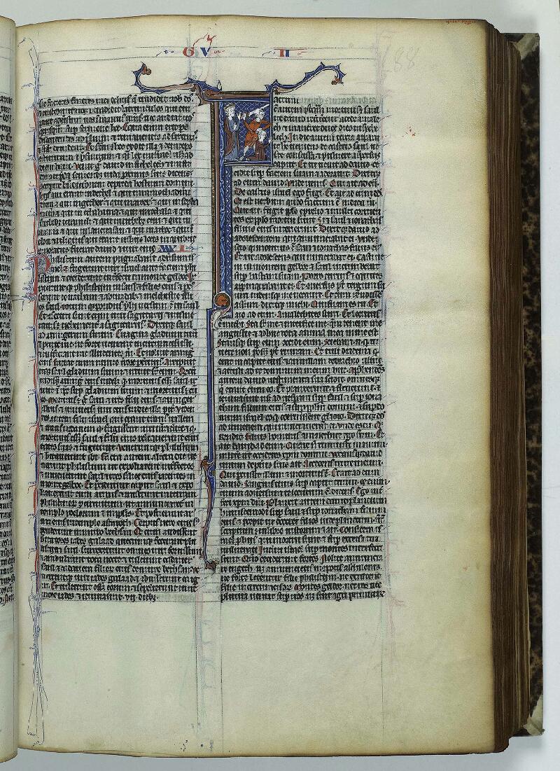 Paris, Bibl. de la Sorbonne, ms. 0011, f. 088 - vue 1