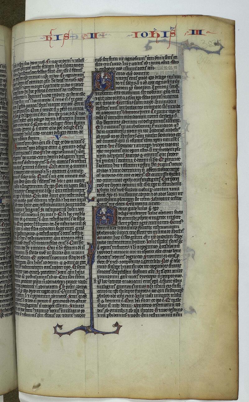 Paris, Bibl. de la Sorbonne, ms. 0011, f. 383 - vue 1