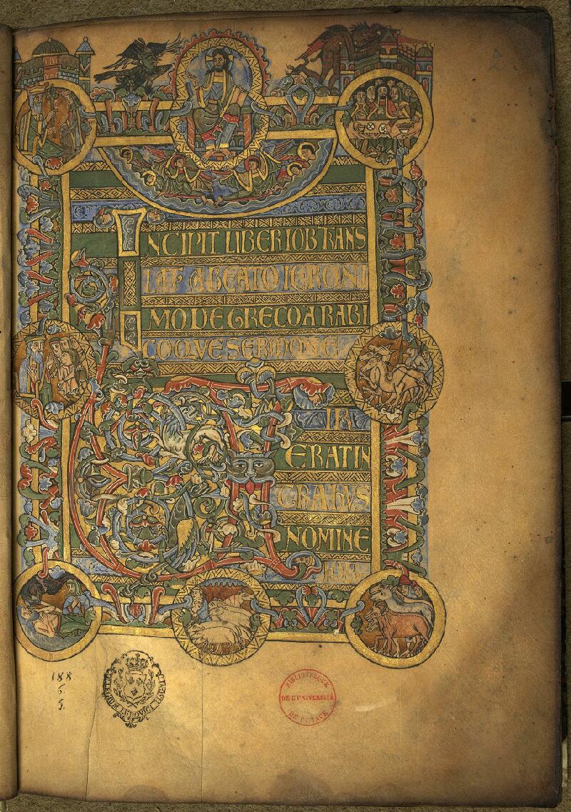 Paris, Bibl. de la Sorbonne, ms. 0018, f. 002 - vue 02