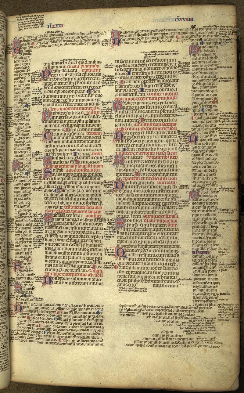 Paris, Bibl. de la Sorbonne, ms. 0030, f. 022 - vue 1