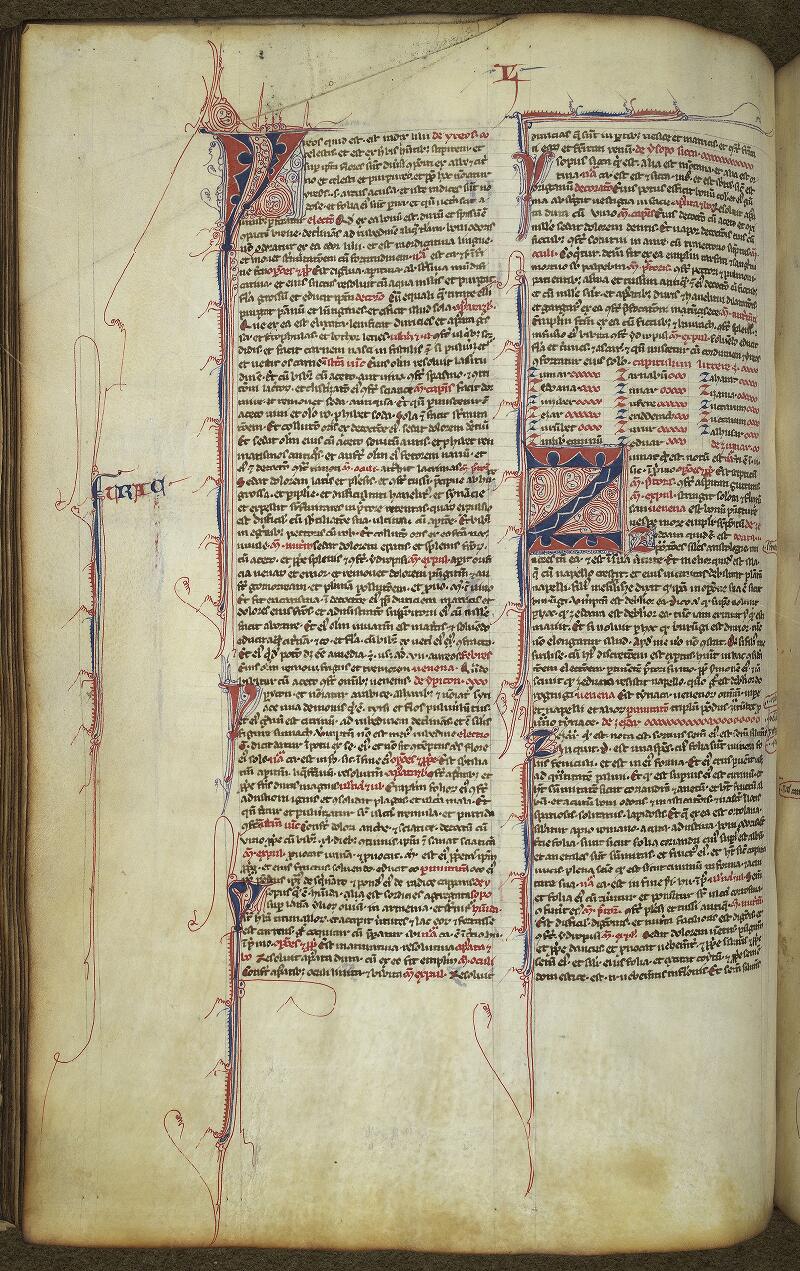 Paris, Bibl. de la Sorbonne, ms. 0130, f. 105v - vue 1