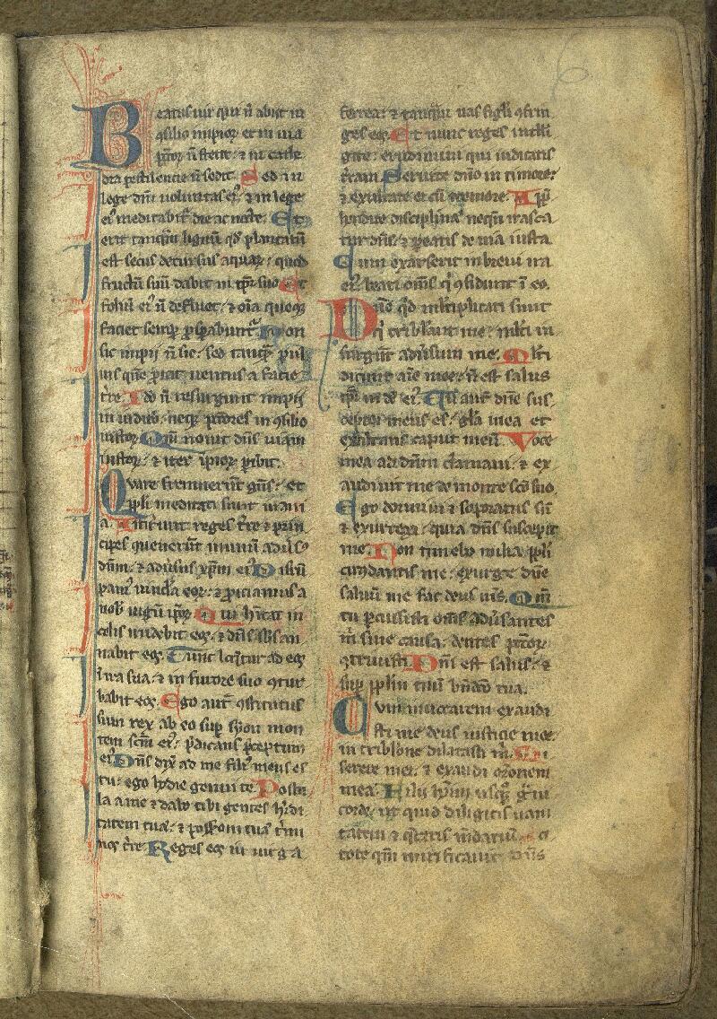 Paris, Bibl. de la Sorbonne, ms. 1220, f. 006 - vue 2