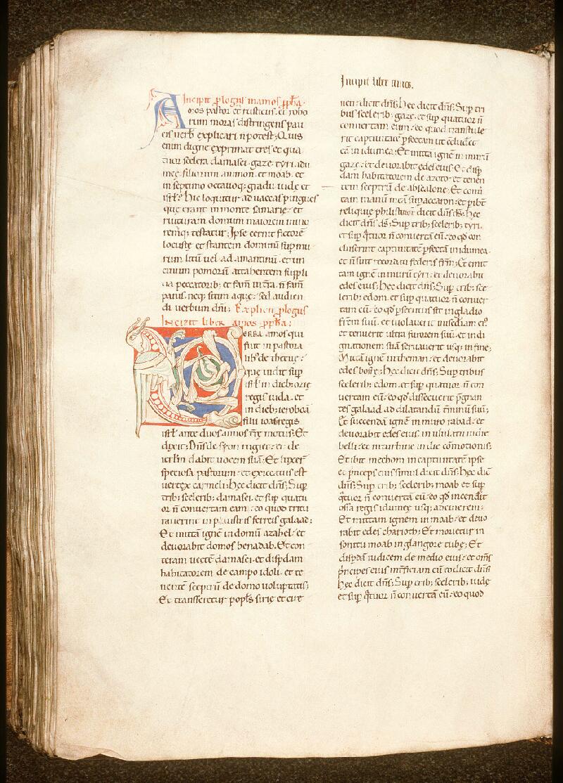 Paris, Bibl. Sainte-Geneviève, ms. 0001, f. 287v - vue 1