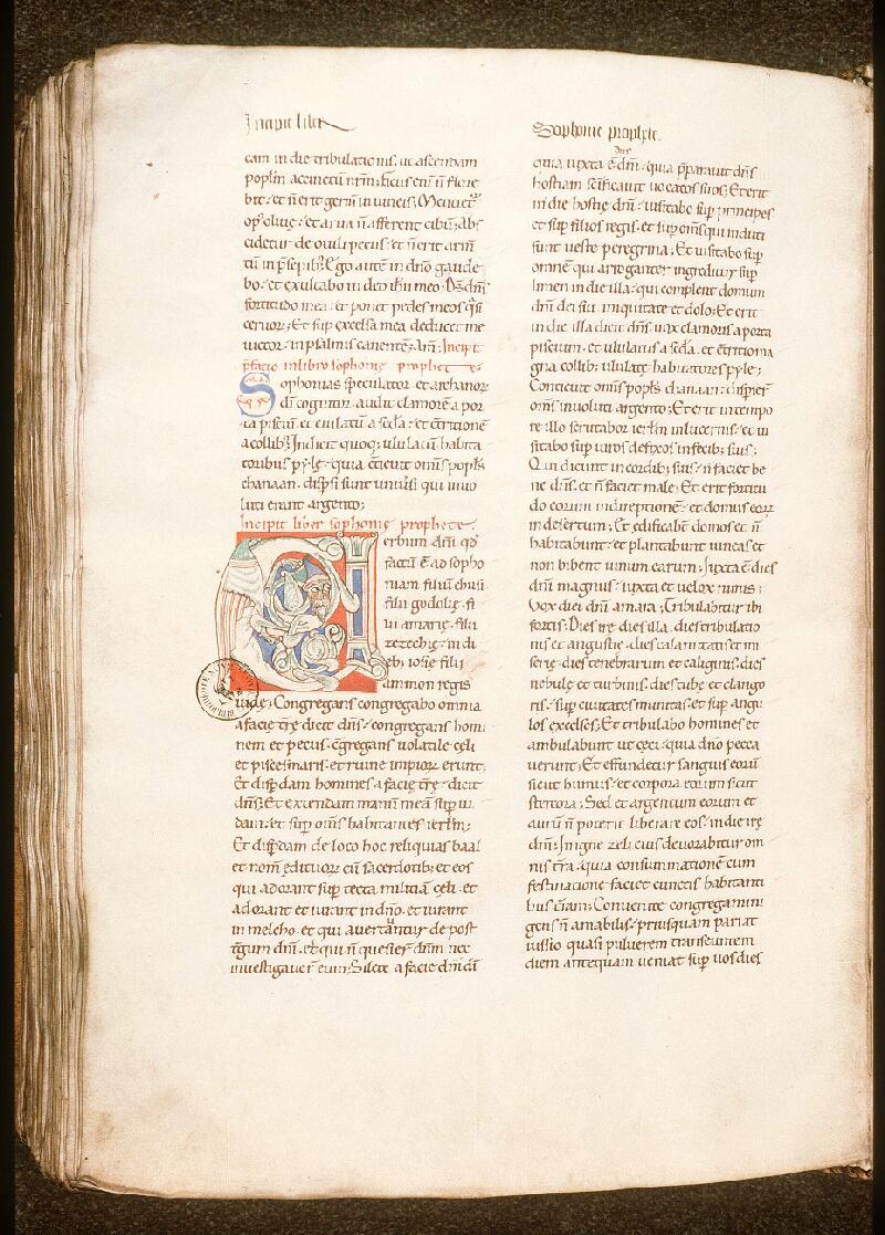 Paris, Bibl. Sainte-Geneviève, ms. 0001, f. 295v - vue 1