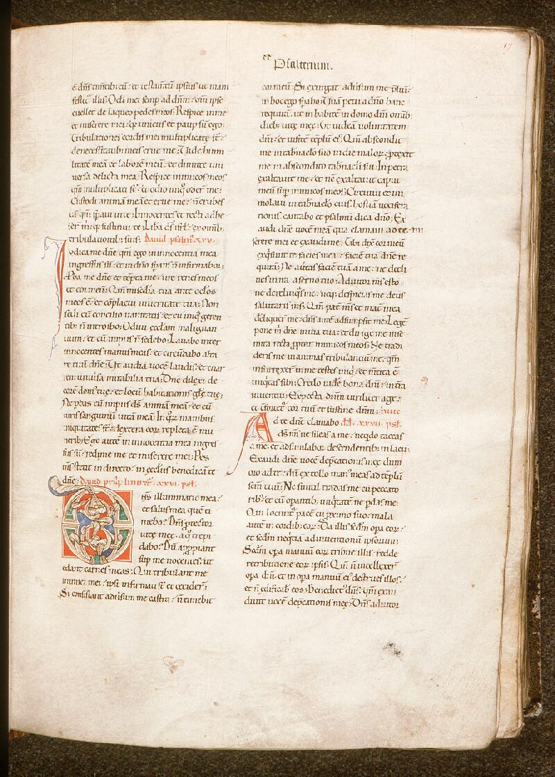 Paris, Bibl. Sainte-Geneviève, ms. 0002, f. 019 - vue 1