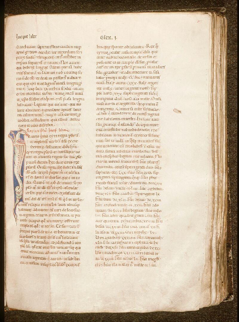 Paris, Bibl. Sainte-Geneviève, ms. 0002, f. 115 - vue 1
