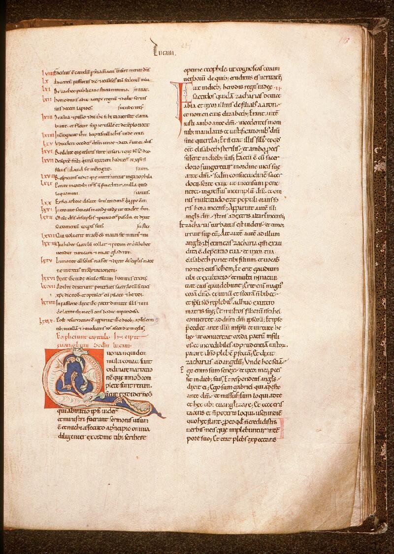 Paris, Bibl. Sainte-Geneviève, ms. 0002, f. 198 - vue 1
