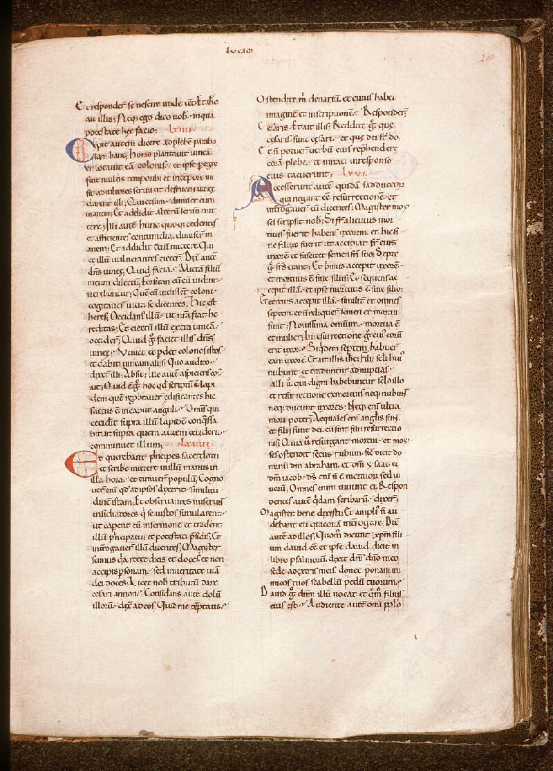 Paris, Bibl. Sainte-Geneviève, ms. 0002, f. 211