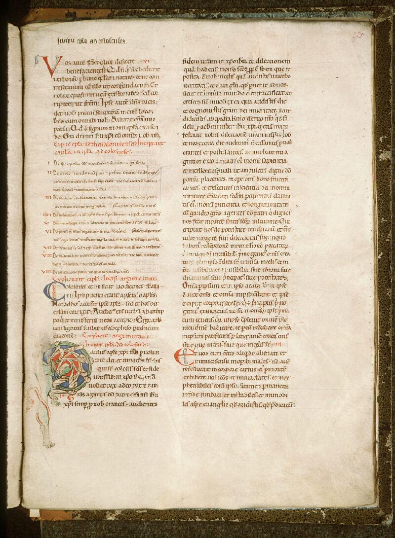 Paris, Bibl. Sainte-Geneviève, ms. 0002, f. 275 - vue 1